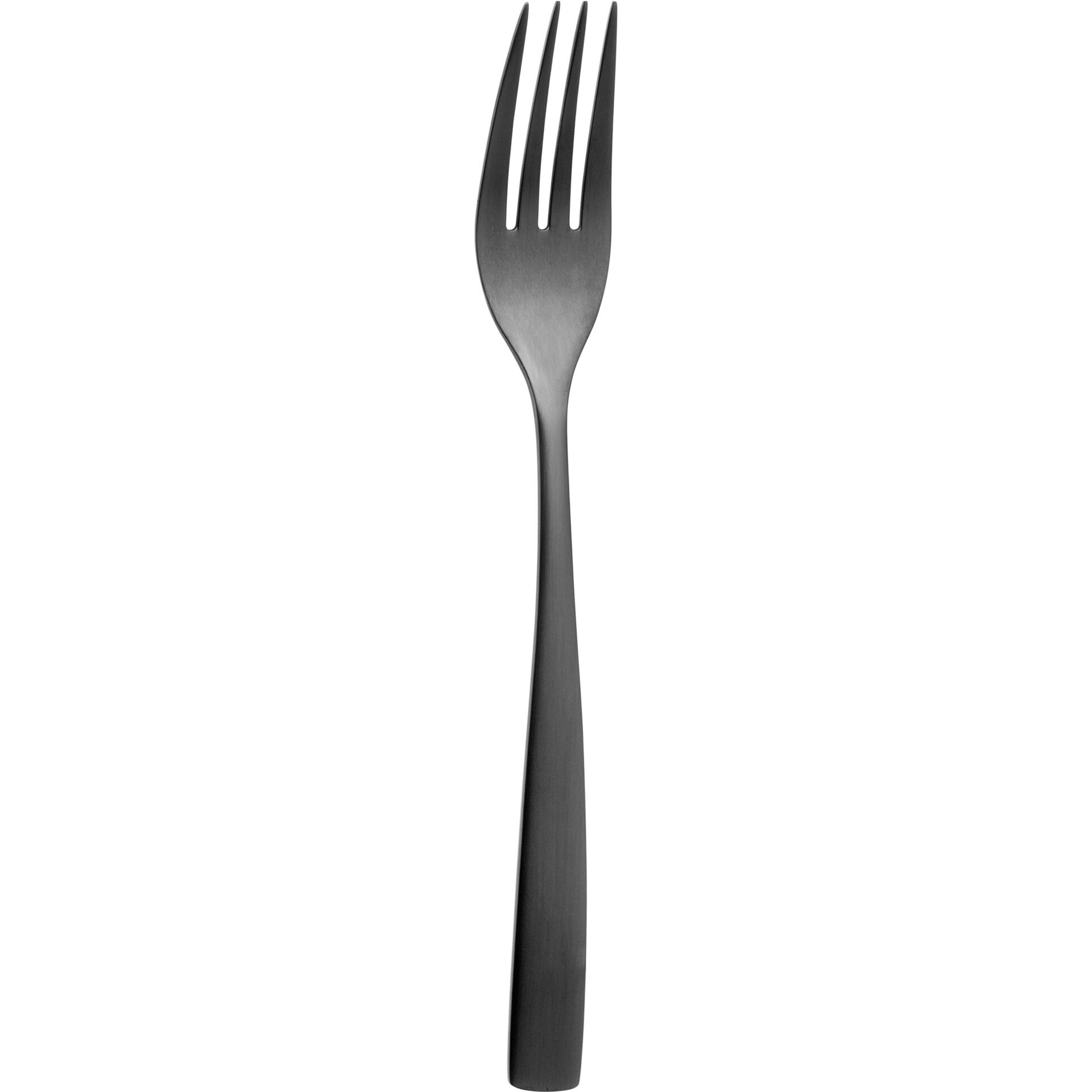 Besteckserie "MiCo Mixed Colors" satin Tafelgabel "Black"